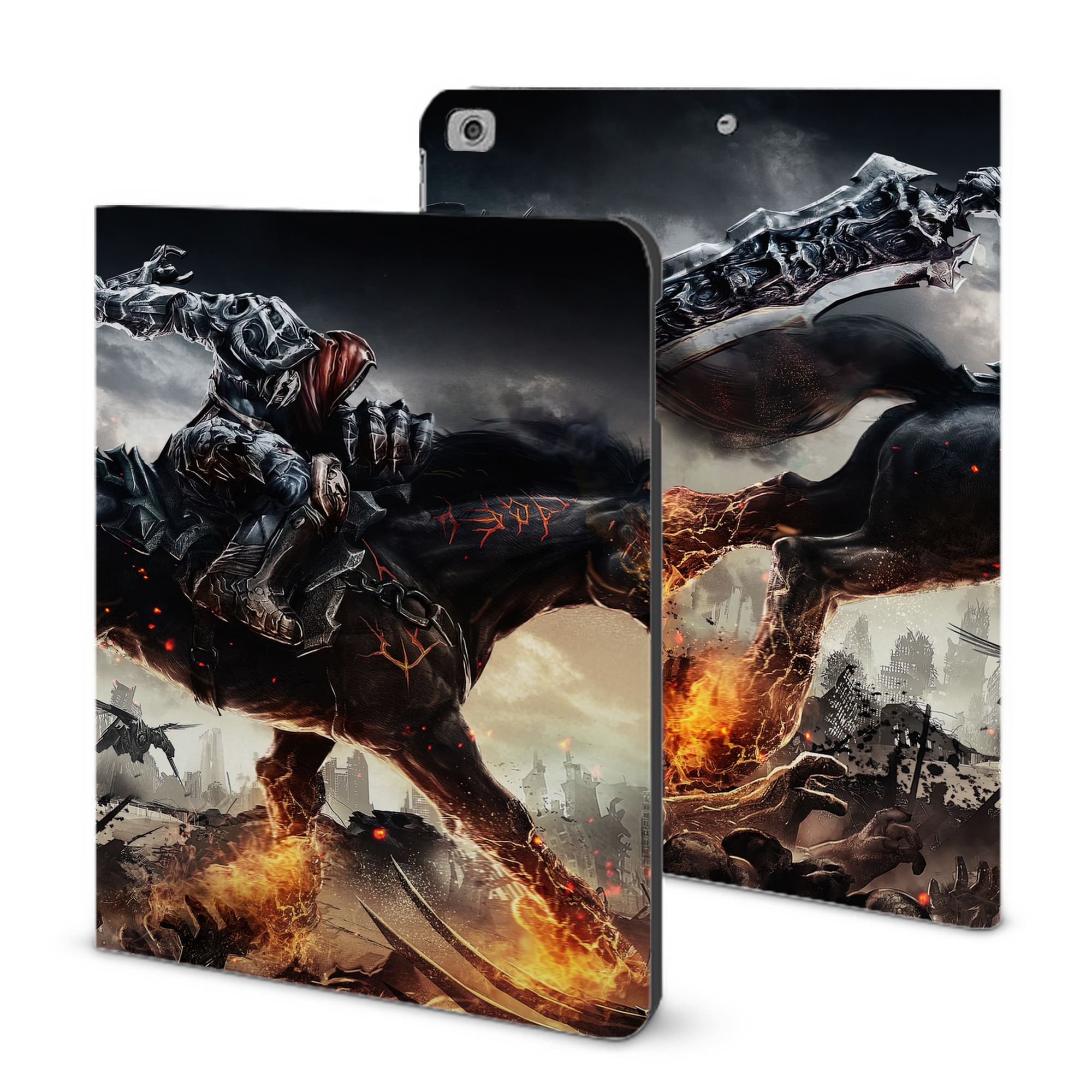 （画像用） Deadpool デッドプール IPad ケース ブック型 PUレザー TPU 耐衝撃 軽量 薄型 ペン収納なし 全面保護 IPad 各モデル対応